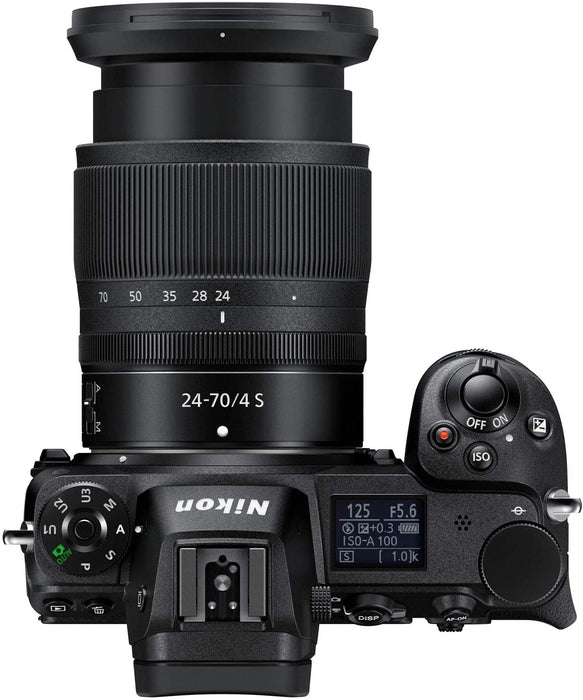 Nikon Z6 Mirrorless Full-Frame 4K Camera 1598 Filmmaker's Kit with 24-70mm f/4 S Lens + DJI Ronin-SC 3-Axis Handheld Gimbal Stabilizer Bundle + Mount Adapter FTZ + Deco Photo Backpack Case + Software