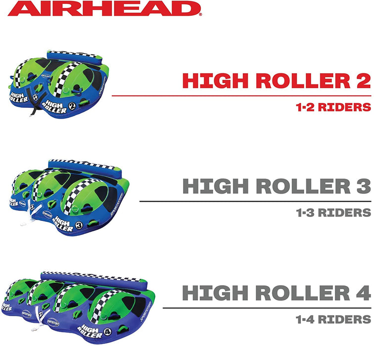 Sportsstuff High Roller | 1-3 Rider Towable Tube for Boating