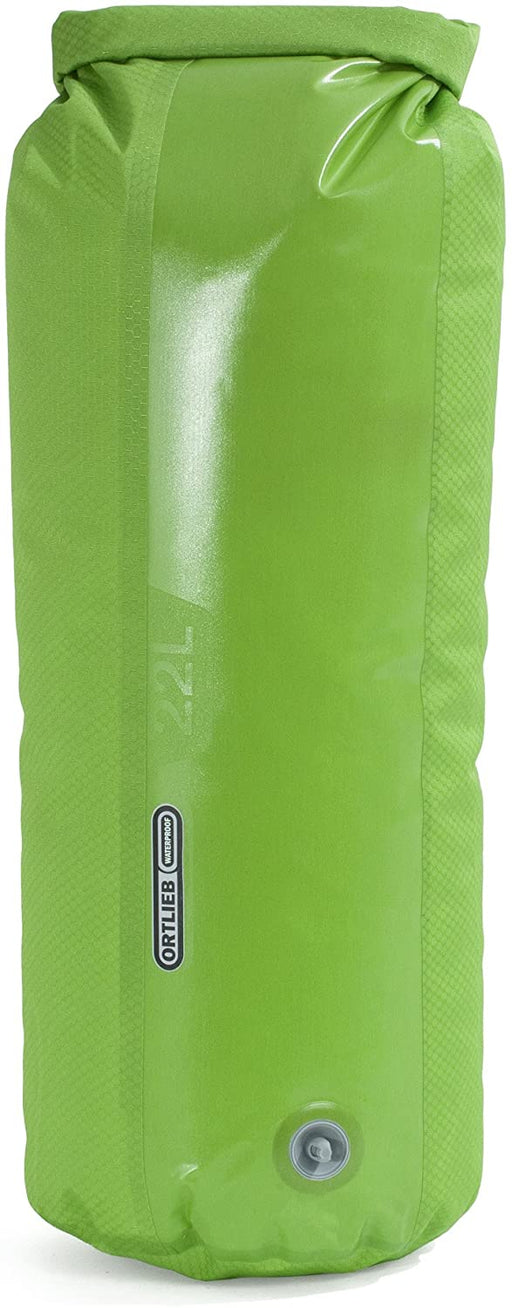 ORTLIEB PACKSACK LIGHTWEIGHT LIME DRY BAG WITH VALVE (22 LTR)