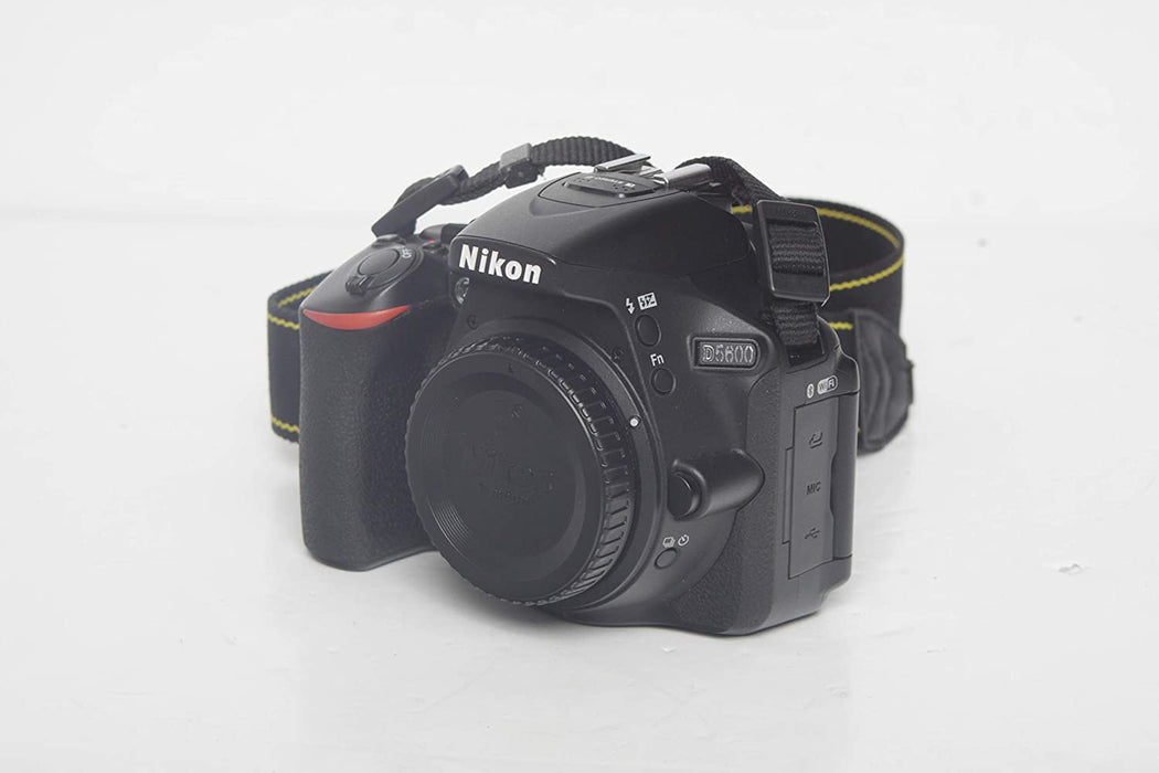 Nikon D5600 24.2MP DX-Format DSLR Digital Touchscreen Camera with SnapBridge Bluetooth and Wi-Fi with NFC (Body Only)
