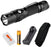 Fenix PD35TAC (PD35 Tactical) 1000 Lumens XP-L LED Flashlight, Fenix ARE-X1 Charger, Rechargeable Battery and LumenTac Battery Organizer
