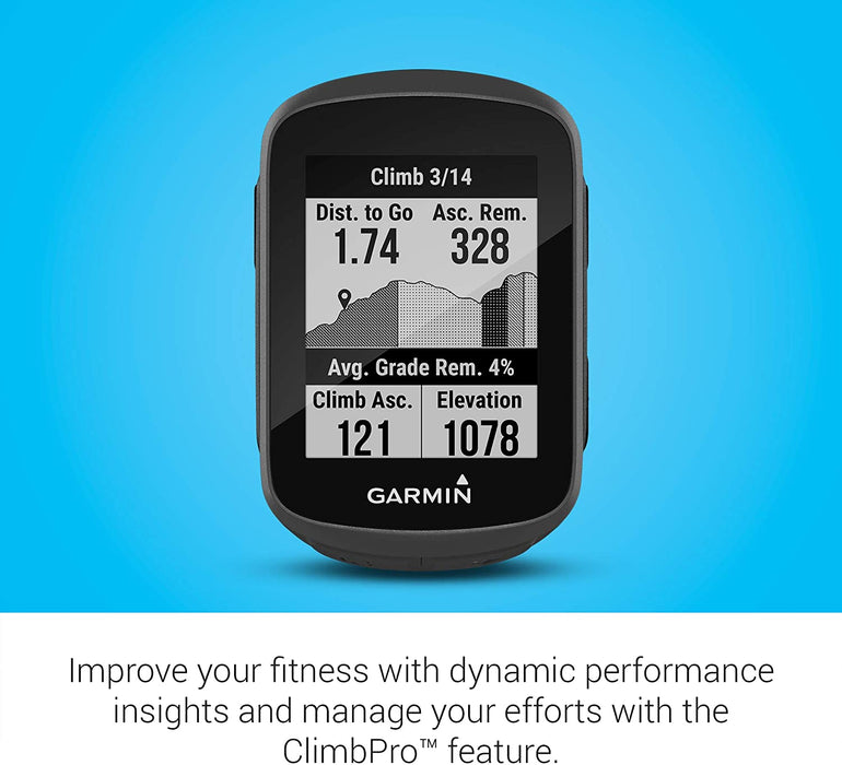 Garmin Edge 130 Plus, GPS Cycling/Bike Computer, Download Structure Workouts