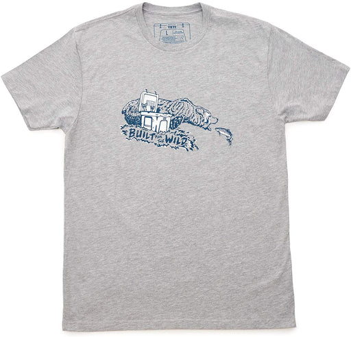 YETI Unisex Fishing Bear Short Sleeve T-Shirt