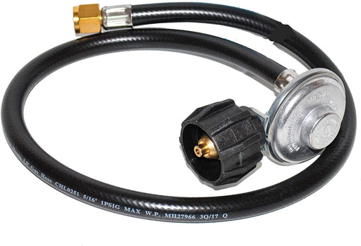Weber 65909 30" LP Hose/Regulator QCC1 for Some Front Mounted Control, 2011 and Newer Genesis Grills