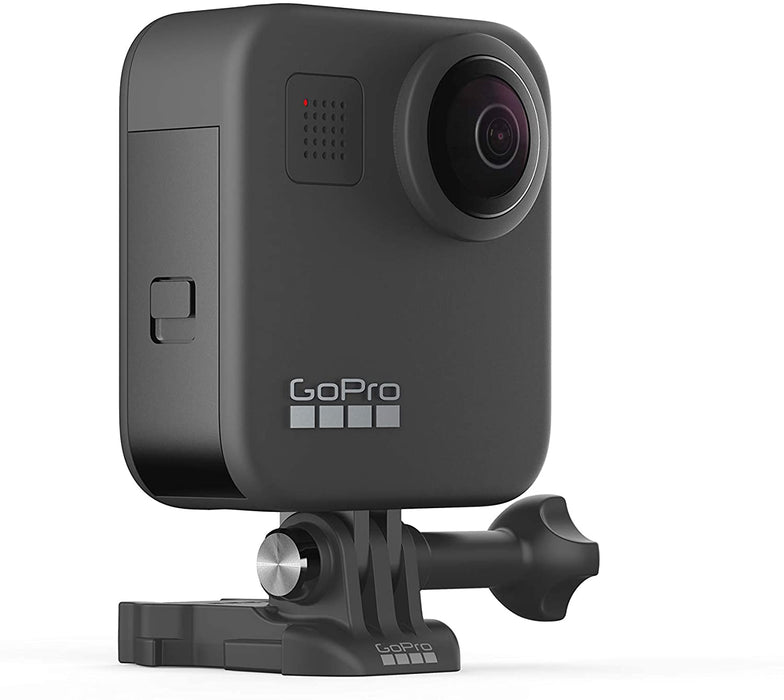 GoPro MAX — Waterproof 360 + Traditional Camera with Touch Screen Spherical 5.6K30 HD Video 16.6MP 360 Photos 1080p Live Streaming Stabilization (International Version), Black