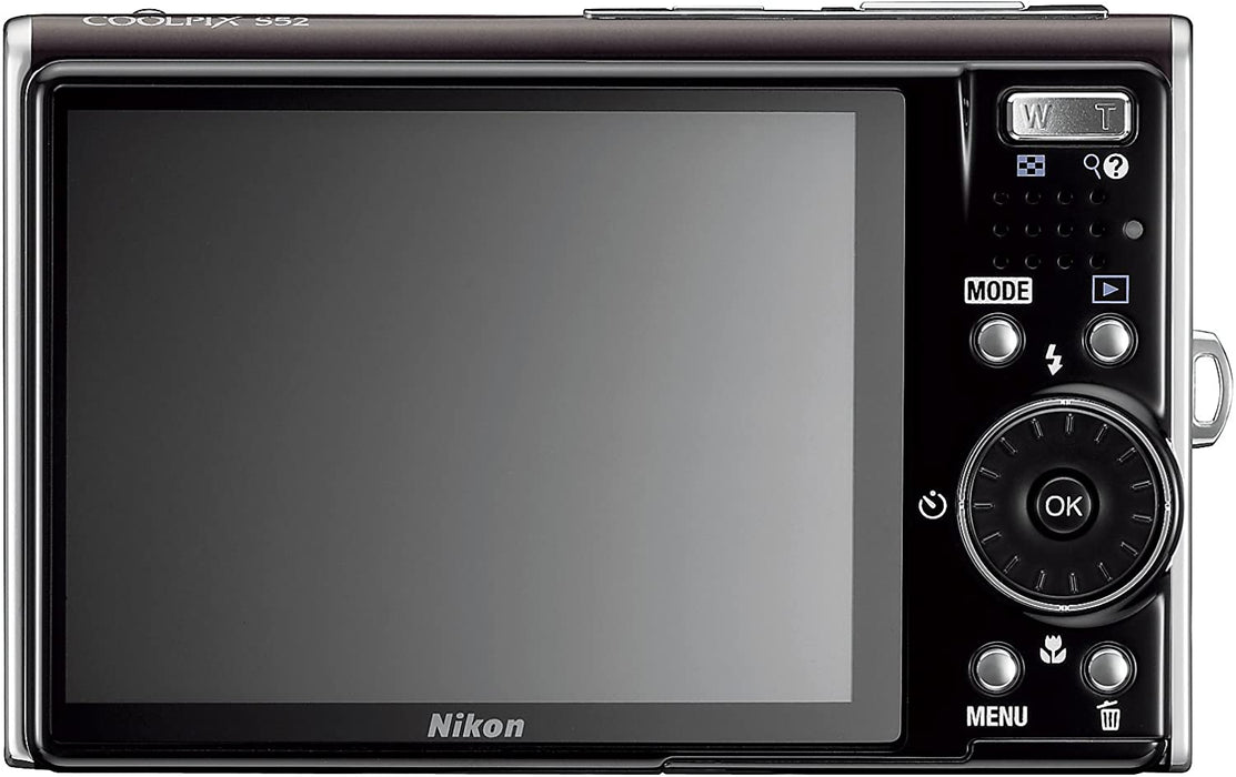 Nikon Coolpix S52 9MP Digital Camera Zoom with 3x Optical Vibration Reduction Zoom (Midnight Black)