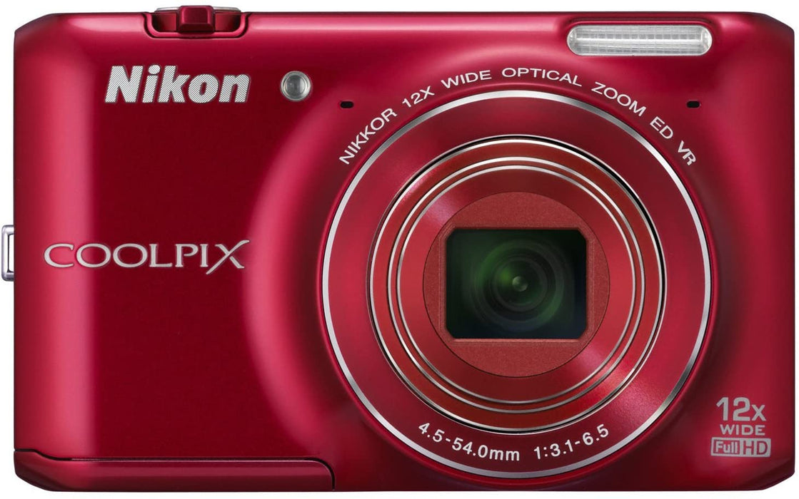 Nikon COOLPIX S6400 16 MP Digital Camera with 12x Optical Zoom and 3-inch LCD (Silver) (OLD MODEL)