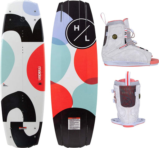 Hyperlite Maiden Womens Wakeboard W/Syn Bindings