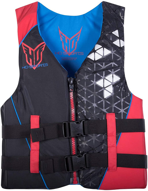 HO Infinite CGA Mens Wakeboard Vest Black/Red 5Xlarge