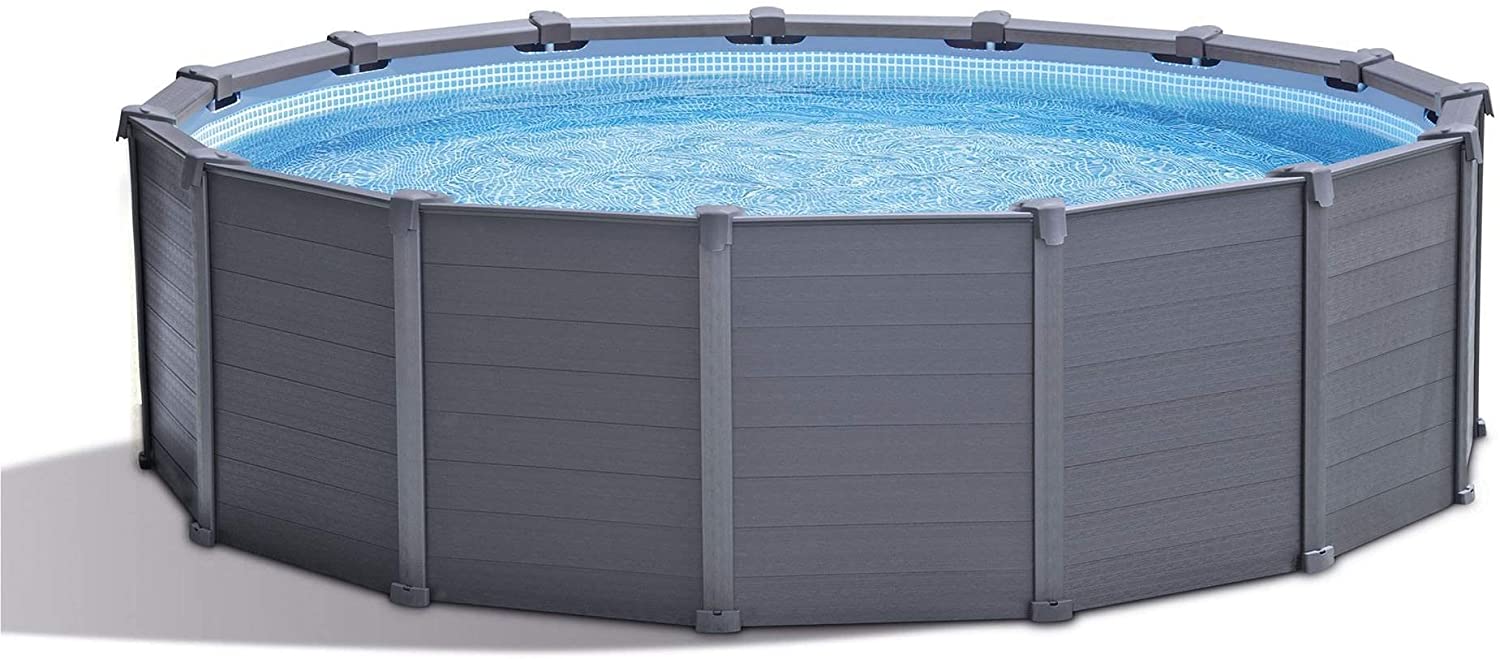 Intex 15.6ft x 49in Above Ground Swimming Pool Set w/Sand Filter Pump & Ladder
