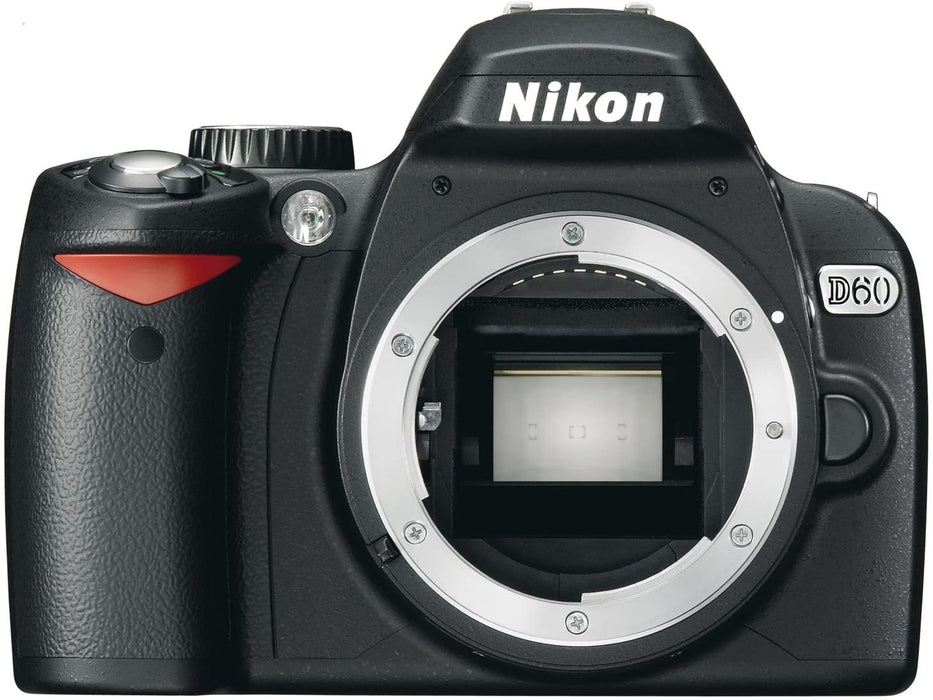Nikon D60 DSLR Camera with 18-55mm f/3.5-5.6G Auto Focus-S Nikkor Zoom Lens