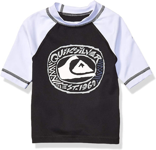 Quiksilver Boys' Little Bubble Dreams Short Sleeve Youth 50+ Sun Protection