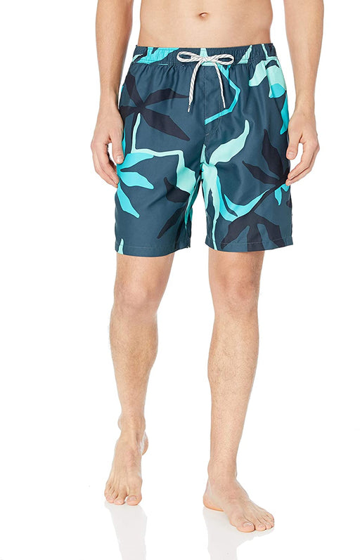 Quiksilver Men's Gully Floral 18 Volley Swim Trunk