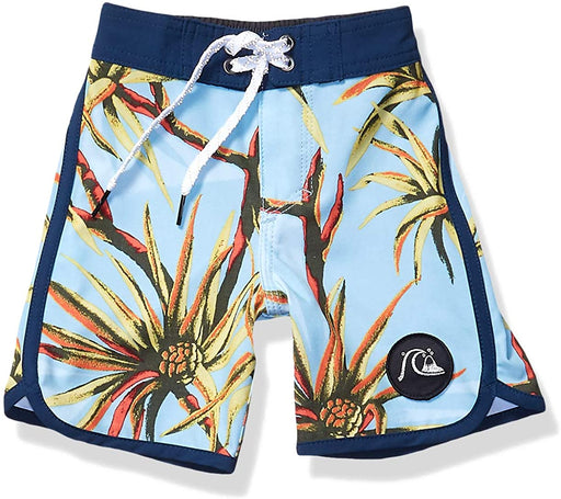 Quiksilver Boys' Little Highline Salty Palms 14 Boardshort Swim Trunk