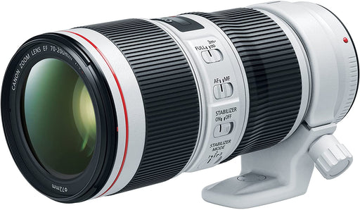 Canon EF 70-200mm f/4L IS II USM Lens for Canon Digital SLR Cameras, White - 2309C002