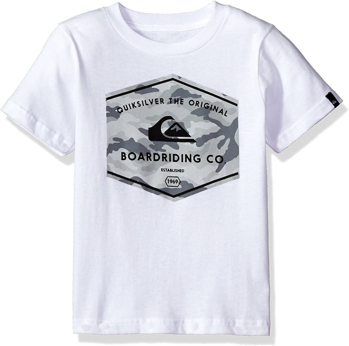 Quiksilver Boys' Big Short Sleeve Logo Tee