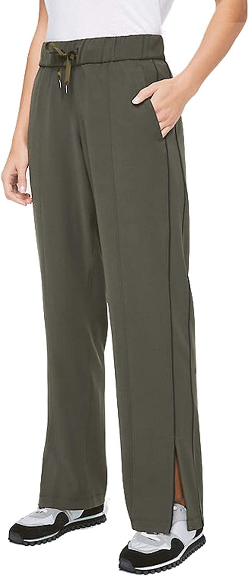 ON The Right Track Pant - DKOV/BLK (6)
