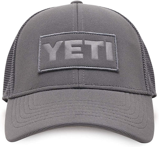 YETI Patch Trucker Hat, Grey, One Size
