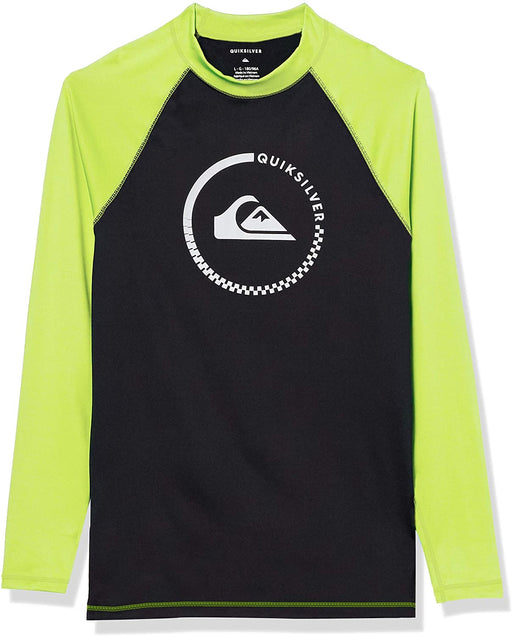 Quiksilver Men's Lock Up Long Sleeve Swim Rash Guard