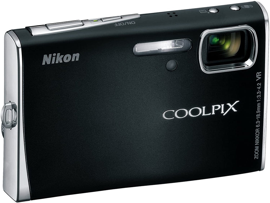 Nikon Coolpix S50 7.2MP Digital Camera with 3x Optical Vibration Reduction Zoom (Black)