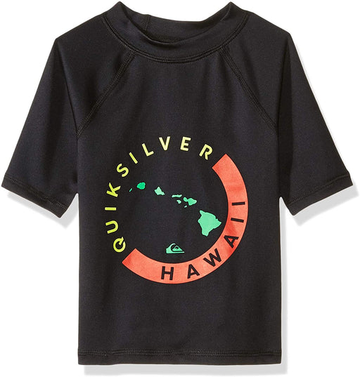 Quiksilver Boys' Big Kona Short Sleeve Rashguard UPF 50+ Sun Protection