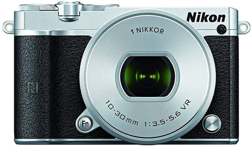 Nikon 1 J5 Mirrorless Digital Camera w/ 10-30mm PD-Zoom Lens (Silver) International Version (No Warranty)