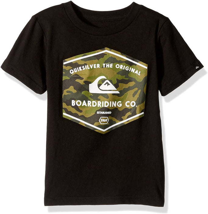 Quiksilver Boys' Big Short Sleeve Logo Tee