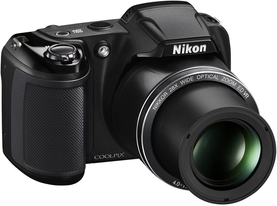 Nikon Coolpix L340 20.2 Megapixel Digital Camera With 28x Optical Zoom