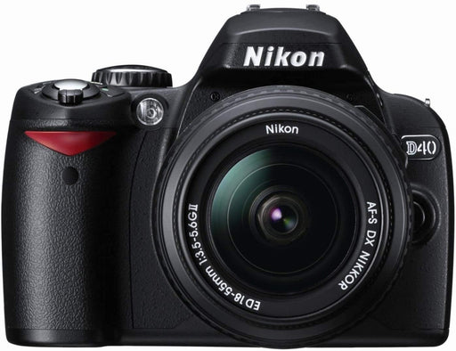 Nikon D40 6.1MP Digital SLR Camera Kit with 18-55mm f/3.5-5.6G ED II Auto Focus-S DX Zoom-Nikkor Lens