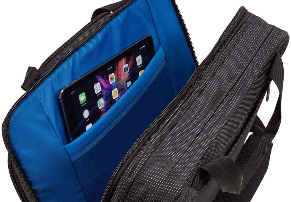 Thule Crossover 2 Laptop Bag 15.6", Black, 17.3 x 5.9 x 12.6 in