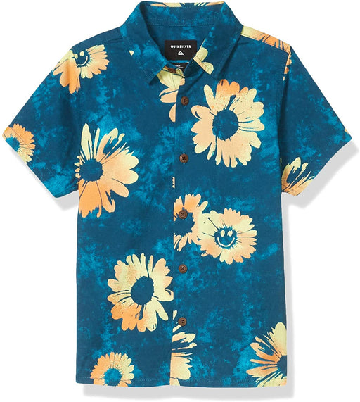 Quiksilver Little Daisy Spray Short Sleeve Boy Woven