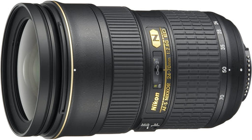 Nikon AF-S FX NIKKOR 24-70mm f/2.8G ED Zoom Lens with Auto Focus for Nikon DSLR Cameras