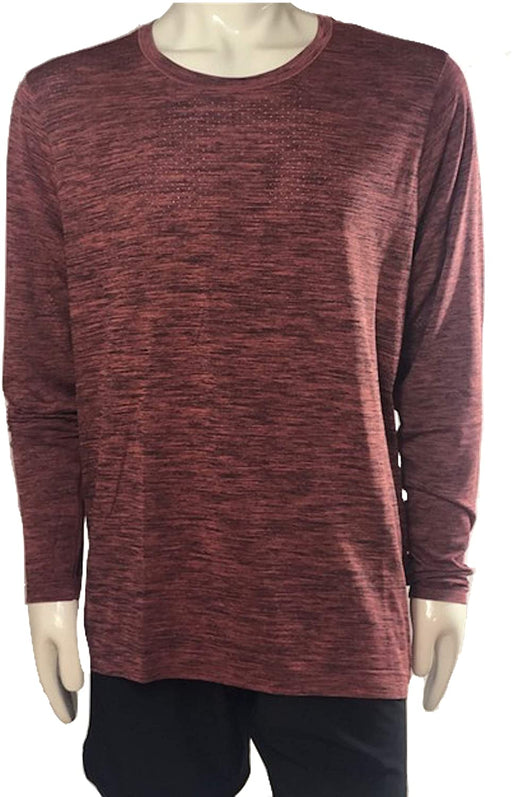 Lululemon Metal Vent Breathe LS - OBSI/BRKR (Obsidian/Brick Rose)