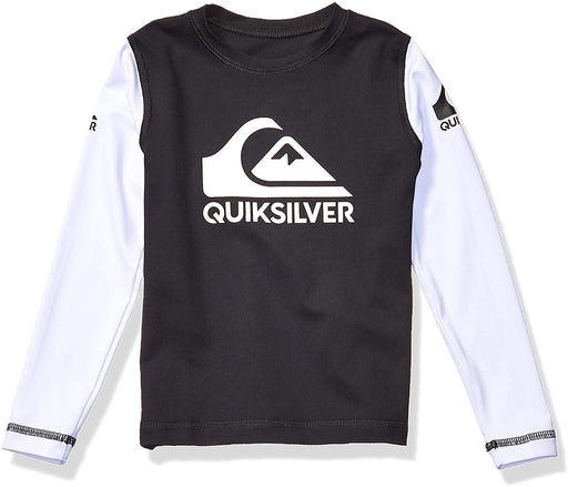 Quiksilver Boys' Little Heats on Long Sleeve Youth Rashguard 50+ Sun Protection