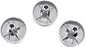 Weber #99242 3 Pack of Control Knobs for 3 Burner Spirit Grills Made in 2007