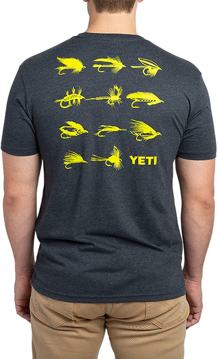 YETI Fly Lures Short Sleeve T-Shirt