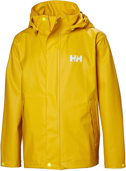 Helly-Hansen unisex-child Moss Classic Rain Coat Jacket With Full Rain Protection