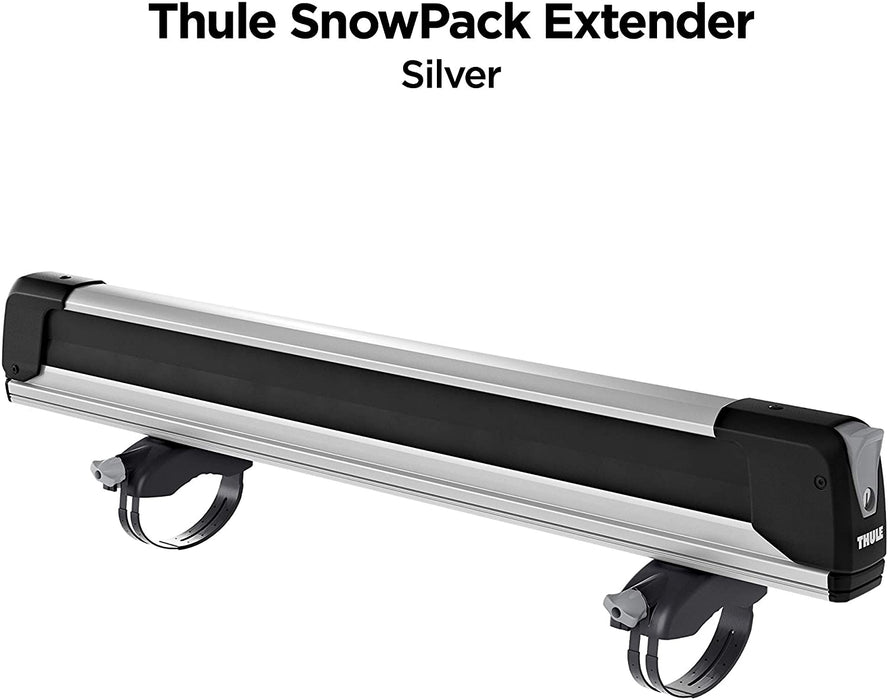 Thule SnowPack Ski/Snowboard Rack, 4 Pair-Aluminum