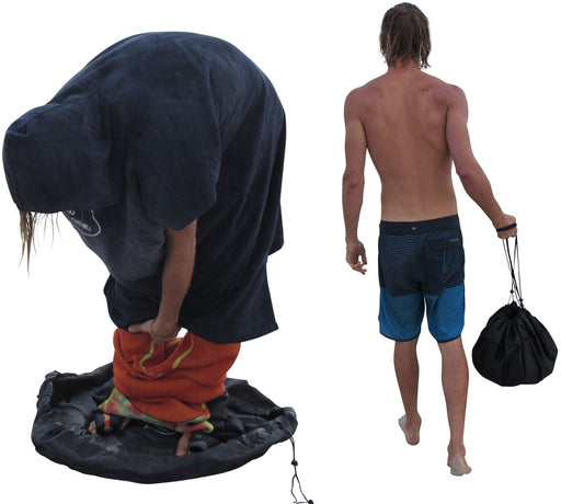 Ho Stevie! Durable Wetsuit Changing Mat/Waterproof Dry-Bag for Surfers