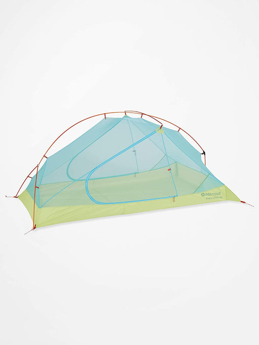 Marmot Unisex's Superalloy 2P Ultralight 2 Person, Small 2 Man Trekking, Camping Tent, Absolutely Waterproof, Green Glow