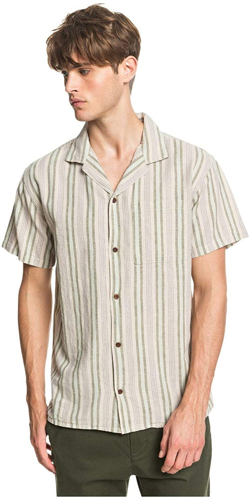 Quiksilver Men's Coconut Dingo Short Sleeve Woven