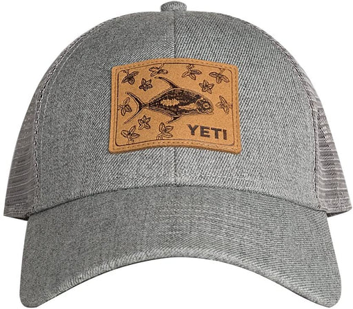 YETI Permit in Mangroves Patch Trucker Hat Gray