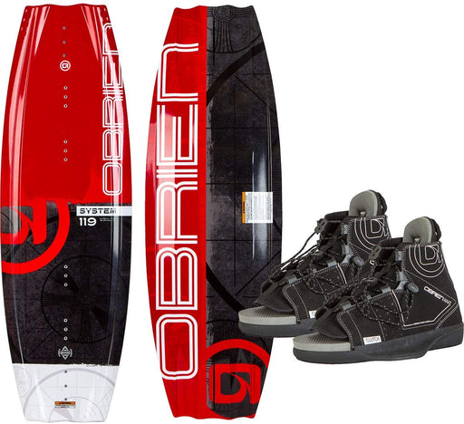 O'Brien System Wakeboard with Clutch 2-5 Bindings, 119cm