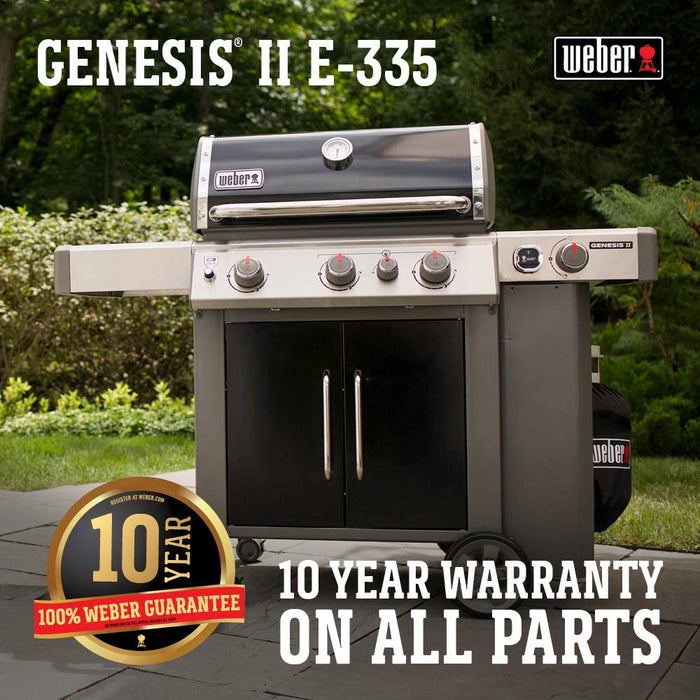 Weber 61016001 Genesis II E-335 3-Burner Liquid Propane Grill