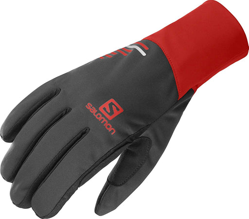 Salomon Standard Equipe Glove, BLACK/GOJI BERRY, X-Large