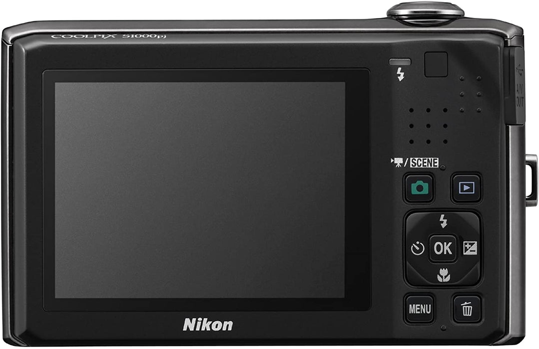 Nikon Coolpix S1000pj 12.1MP Digital Camera with Built-In Projector and 5x Wide-Angle Optical Vibration Reduction (VR) Zoom