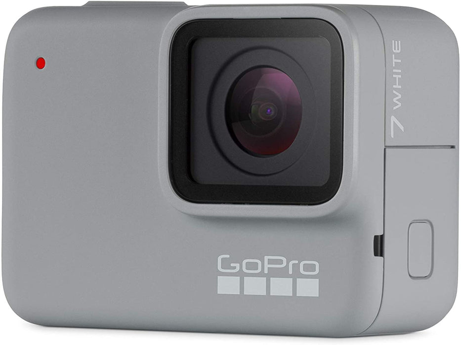 GoPro Hero7 White — Waterproof Action Camera with Touch Screen 1080p HD Video 10MP Photos