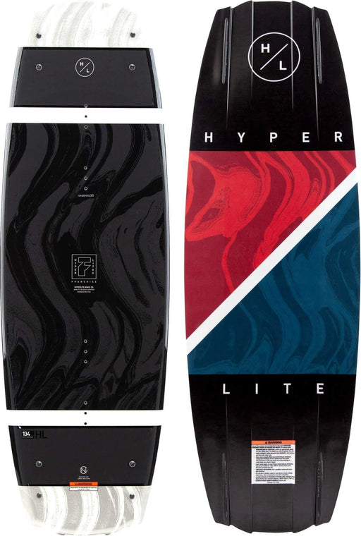 Hyperlite Franchise Jr. Kids Wakeboard Black/White 128