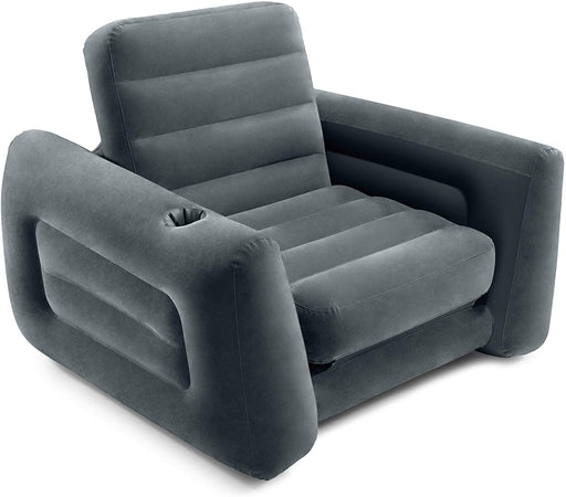 Intex Pull-out Chair Inflatable Bed, 42" X 87" X 26"