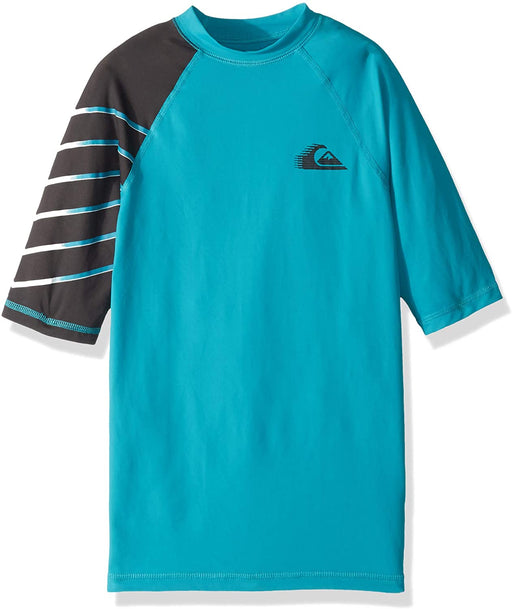 Quiksilver Boys' Big Active Short Sleeve Surf Tee Rashguard